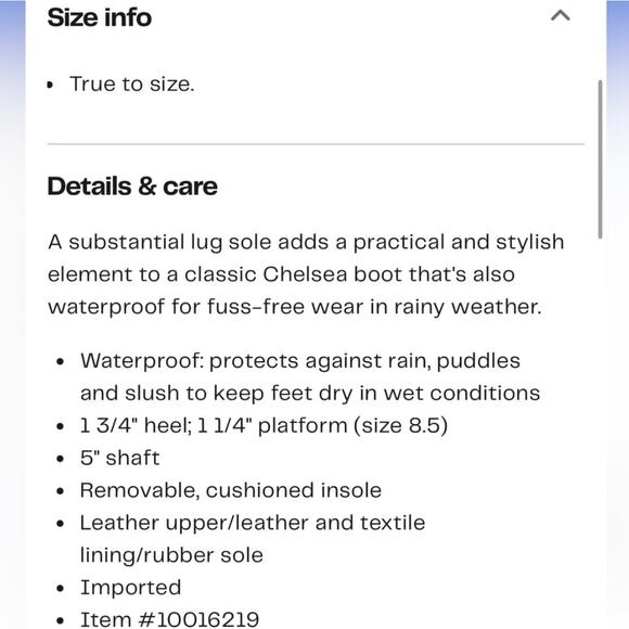 SOREL CARIBOU X Waterproof Platform Chelsea Boot Size 10 Leather Cushioned New - Picture 14 of 14